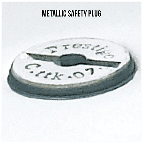 Prestige Popular Aluminium Outer Lid Pressure Cooker - Induction Base, 12 L