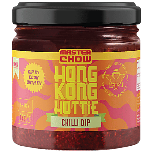 MasterChow Hong Kong Hottie Spicy Chilli Garlic Dip - Ready To Eat, Natural, 200 g