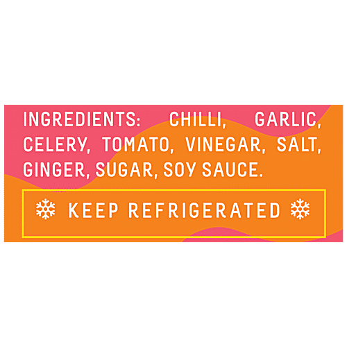 MasterChow Hong Kong Hottie Spicy Chilli Garlic Dip - Ready To Eat, Natural, 200 g