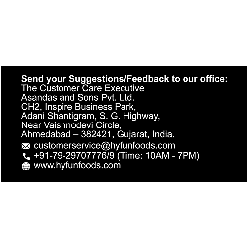 HyFun French Fries - Rich In Protein & Fibre, Crispy, No Preservatives, Frozen Snack, 1 kg  