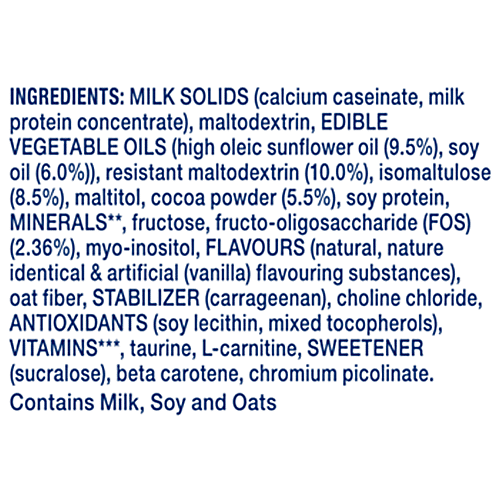 Ensure Diabetes Care Rich Chocolate Flavoured Nutrition Drink, 375 g  