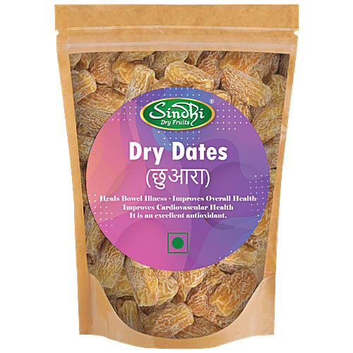 Sindhi Dry Dates/Chuara - White, Heals Bowel Illness, Rich In Antioxidant, 400 g  