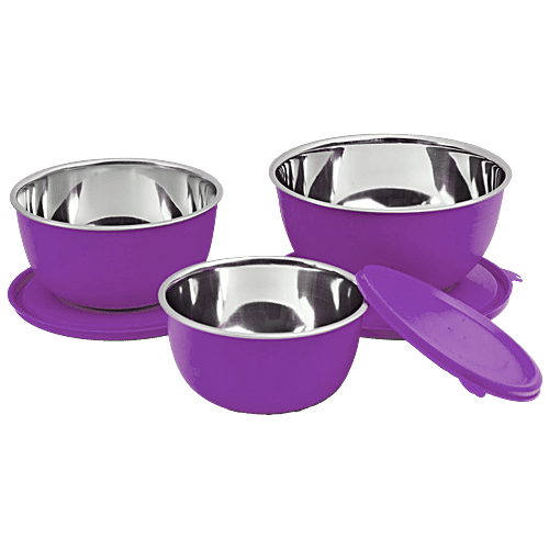 Buy Signoraware Classic Microwave Safe Bowl/Container Set High