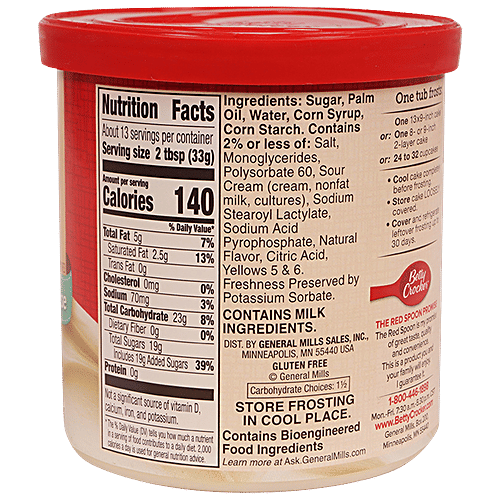 Buy Betty Crocker Rich & Creamy Frosting Cream Cheese Online at Best