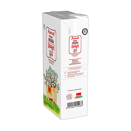 Amul Homogenised Cow Milk, 1 L  