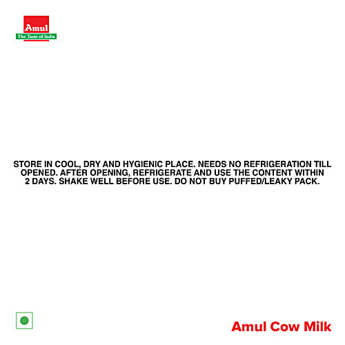 Amul Homogenised Cow Milk, 1 L  