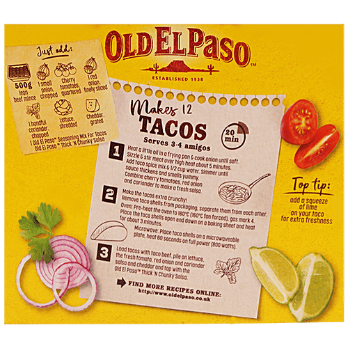 Buy Old El Paso Taco Shells Online at Best Price of Rs 595 bigbasket