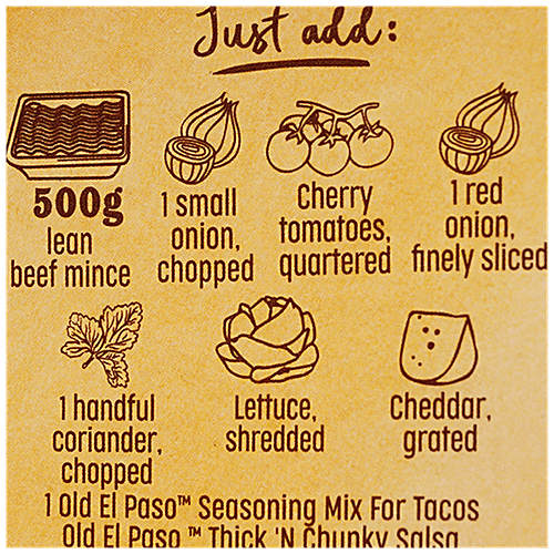 Old El Paso Taco Shells, 156 g