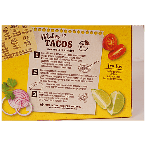 Old El Paso Taco Shells, 156 g