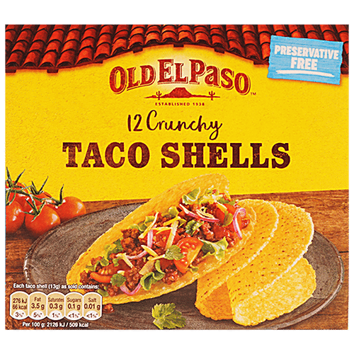 Old El Paso Taco Shells, 156 g