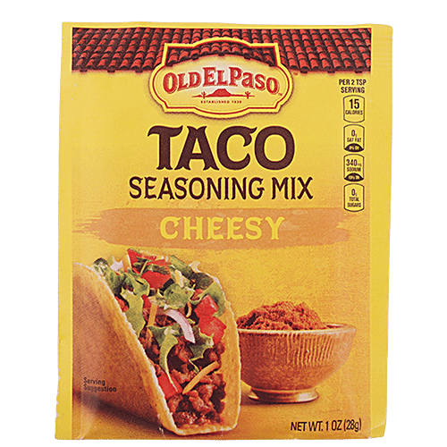 Old El Paso Taco Seasoning Mix Cheesy, 28 g  
