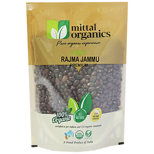 Buy MITTAL ORGANICS Rajma Jammu Premium, Mineral Rich Online at Best