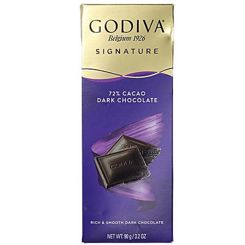 Buy Godiva Dark Chocolate Bar 72 Cacao, Rich & Smooth Online at Best