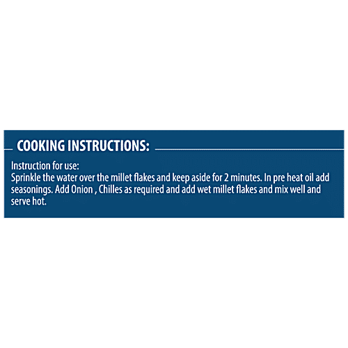 Nativefoodstore Thinai/Foxtail Millet Flakes - Rich In Protein & Fibre, No Cholesterol, Gluten Free, 500 g  