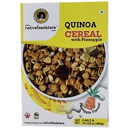 Buy Nativefoodstore Quinoa Cereal Rich In Protein & Fibre, Controls