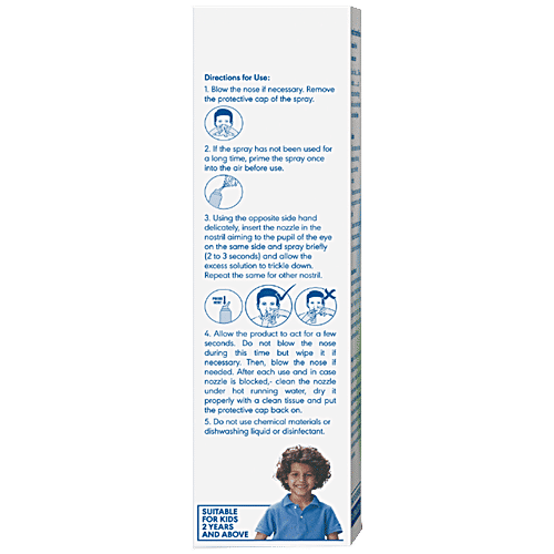 Otrivin Breathe Clean Daily Nasal Wash - With Natural Glycerin, Removes Pollutions From Nose, 100 ml  