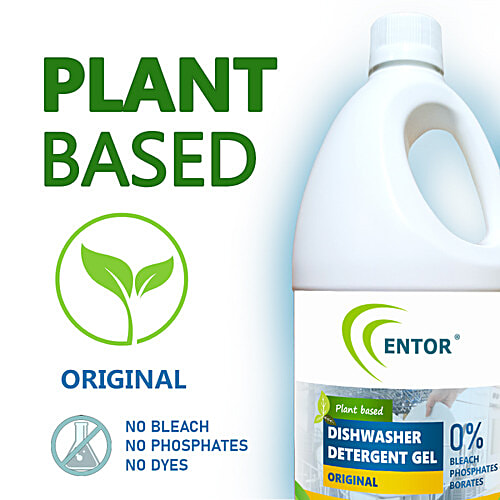 Buy Entor Dishwasher Detergent Gel Original, Plant based Online at Best Price of Rs 337.50