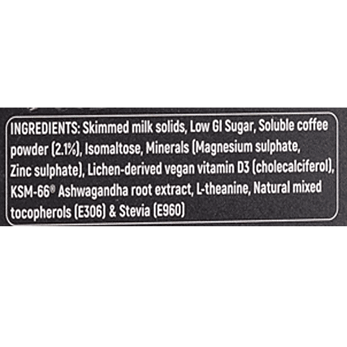 JOMO FOCUZFUELS 4 In 1 Nutricoffee Instant Coffee - Antistress+, Nutrient Enriched, Reduce Stress & Anxiety, 180 g (12 Sachets x 15 g Each) 