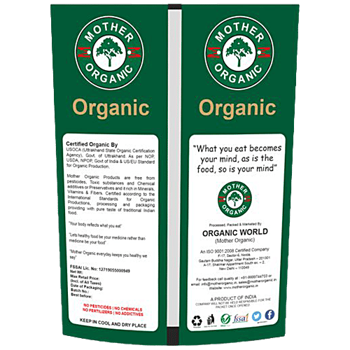 Mother Organic Mother Organic Moth Dal, 500 g  
