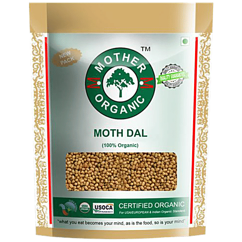 Mother Organic Mother Organic Moth Dal, 500 g  