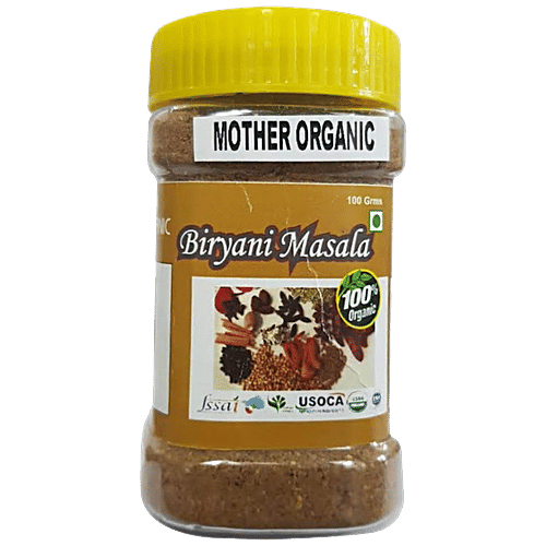 Mother Organic Mother Organic Biriyani Masala, 100 g  