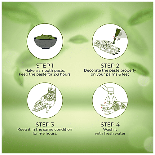 Neha Herbals Rachni Mehandi Powder - Natural Henna, Unadulterated, For Traditional Tattoos, 250 g  