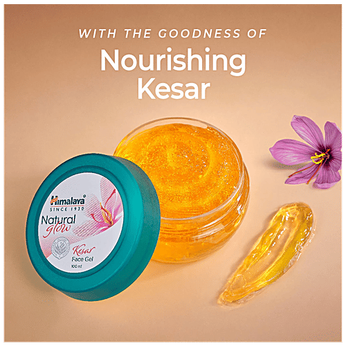 Buy Himalaya Natural Glow Kesar Face Gel Nonsticky, Instant