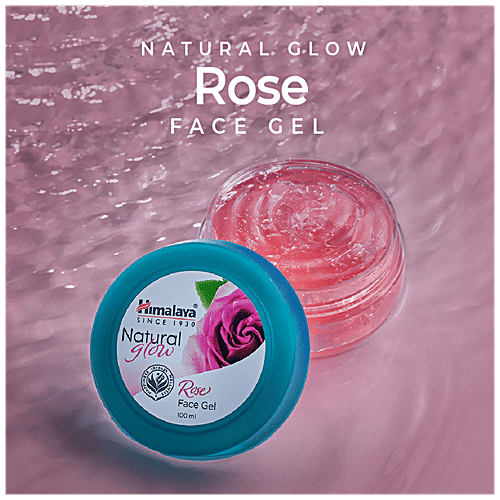 Buy Himalaya Natural Glow Rose Face Gel Revitalizes Dull Skin