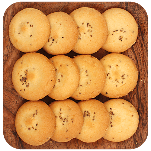 Buy Kesar Ajwain Biscuit Made With Finest Ingredients, Healthy Snack