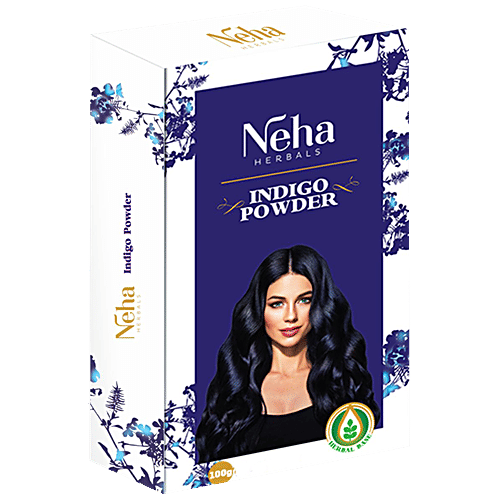 Buy Neha Herbals Indigo Powder Natural Hair Colour Dye Online at Best