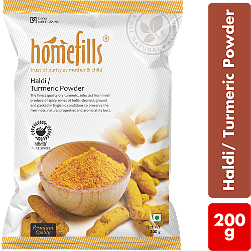 Buy Homefills Haldi/Turmeric Powder Enhances Flavour Rich In Ant