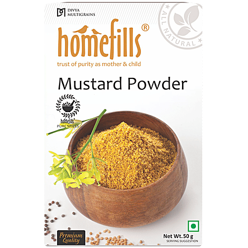 Buy Homefills Mustard Powder Enhances Flavour Online at Best Price of Rs 20 bigbasket