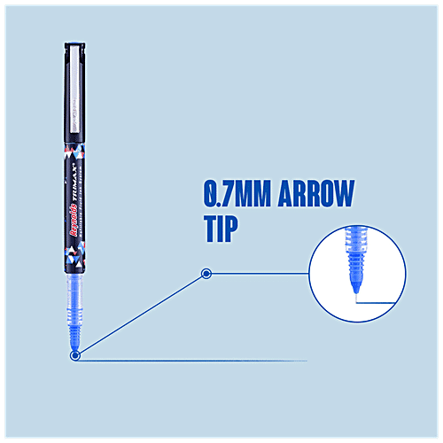 Buy Reynolds Trimax Roller Pen Refillable, Water Proof, Fluid Ink