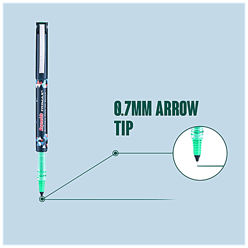 Buy Reynolds Trimax Roller Pen Refillable, Water Proof, Fluid Ink