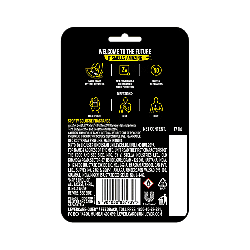 Buy Axe Signature Ticket Pocket Deodorant Bodyspray Adrenaline, Long