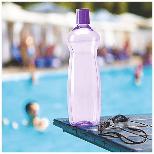 Milton Pacific 1000 Pet Water Bottles - Purple, 1 L (Set of 6)