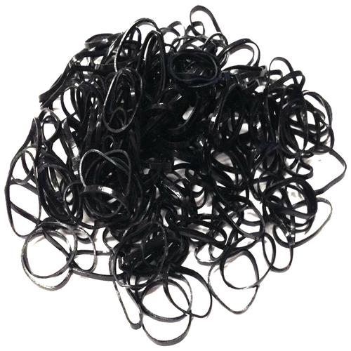 Buy CS Small Elastics Stretchy Hair Tie Ponytail Hair Rubber Band - Black  Online at Best Price of Rs 30 - bigbasket
