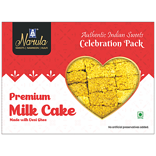 NARULA SWEETS Premium Milk Cake, 400 g  