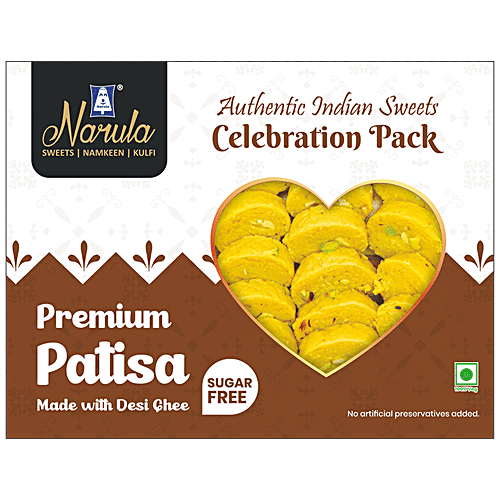 NARULA SWEETS Premium Patissa - Sugar Free, 200 g Box