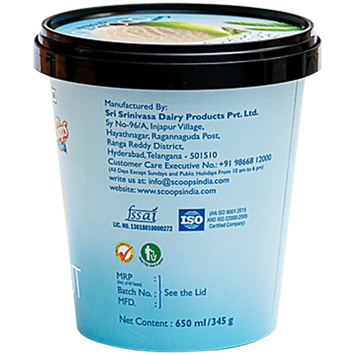 Buy Froops Tender Coconut Ice Cream Rich, Creamy & Fresh, Frozen