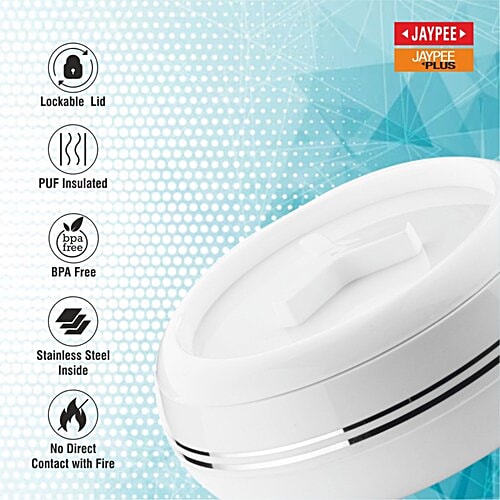 Jaypee Palazio 2500 Casserole - White, 2.5 L  