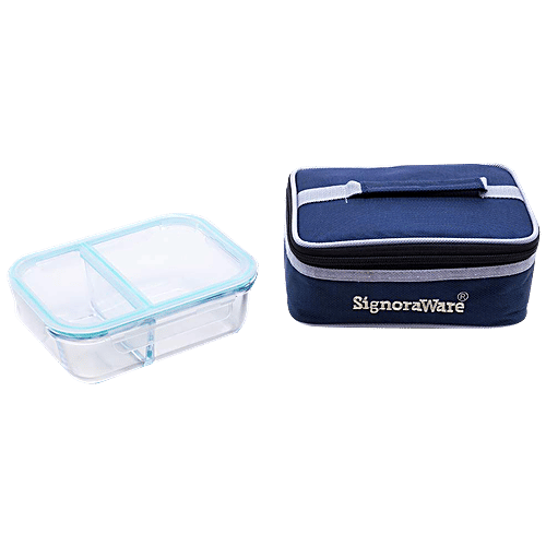 Buy Signoraware Slim High Borosilicate Bakeware Safe Glass Big Lunch