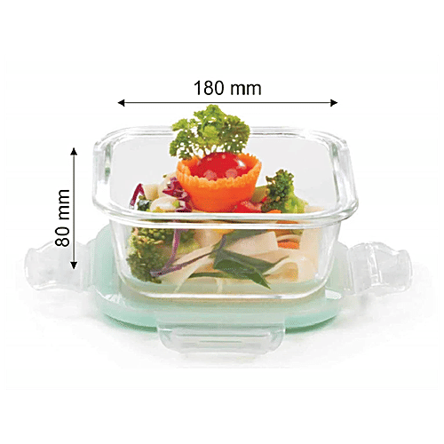 Buy Signoraware Lock N Store High Borosilicate Bakeware Safe Glass