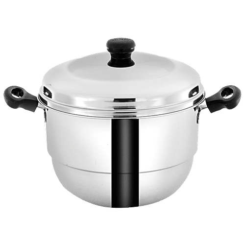 Pigeon Stainless Steel Idly Maker - Wiith Steamer, Hot 16, 50094, Durable, Long-lasting, 4.7 L  