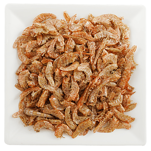 fresho! Dry Fish Prawns-Big, Cleaned & Cut, 80 g  