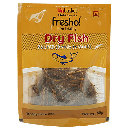 Buy Fresho Dry Fish Nathli / Anchovies Big, Spicy, For