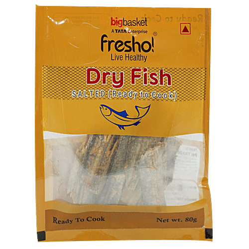 Buy Fresho Dry Fish Ribbon Cut & Clean, Protein Rich, For Curries