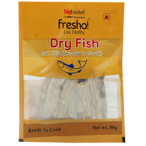 fresho! Dry Fish Bombay Duck, Cleaned & Cut, 80 g