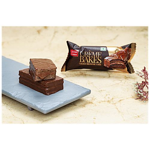 Buy Lavian Exotique Crème Bakes Choco Brownie Cake, Yummy Snack, Rich