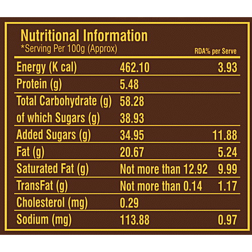 Lavian Exotique Creme Bakes Choco Brownie Cake, 18 g  